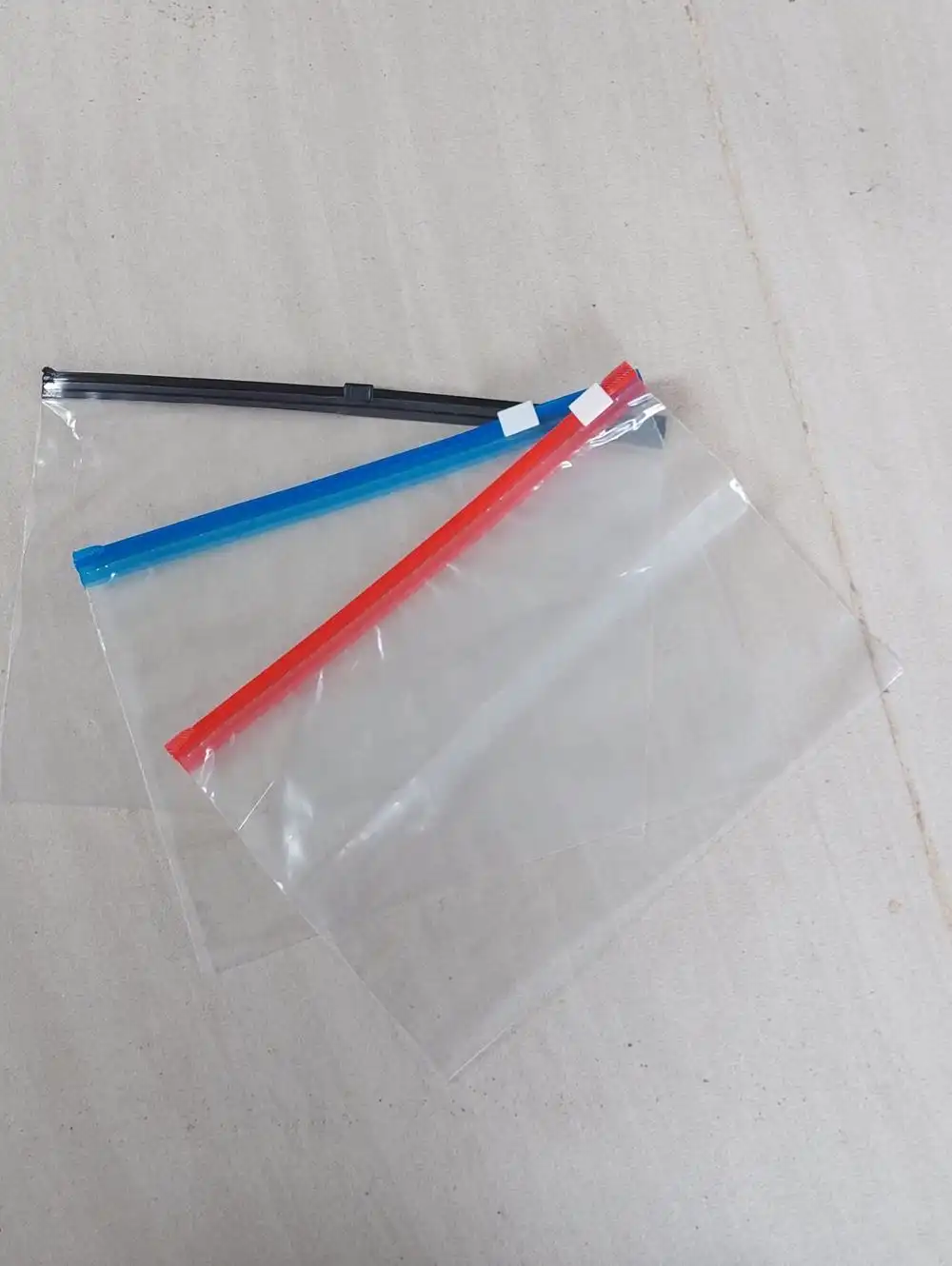 Túi zip hạt khóa, slider